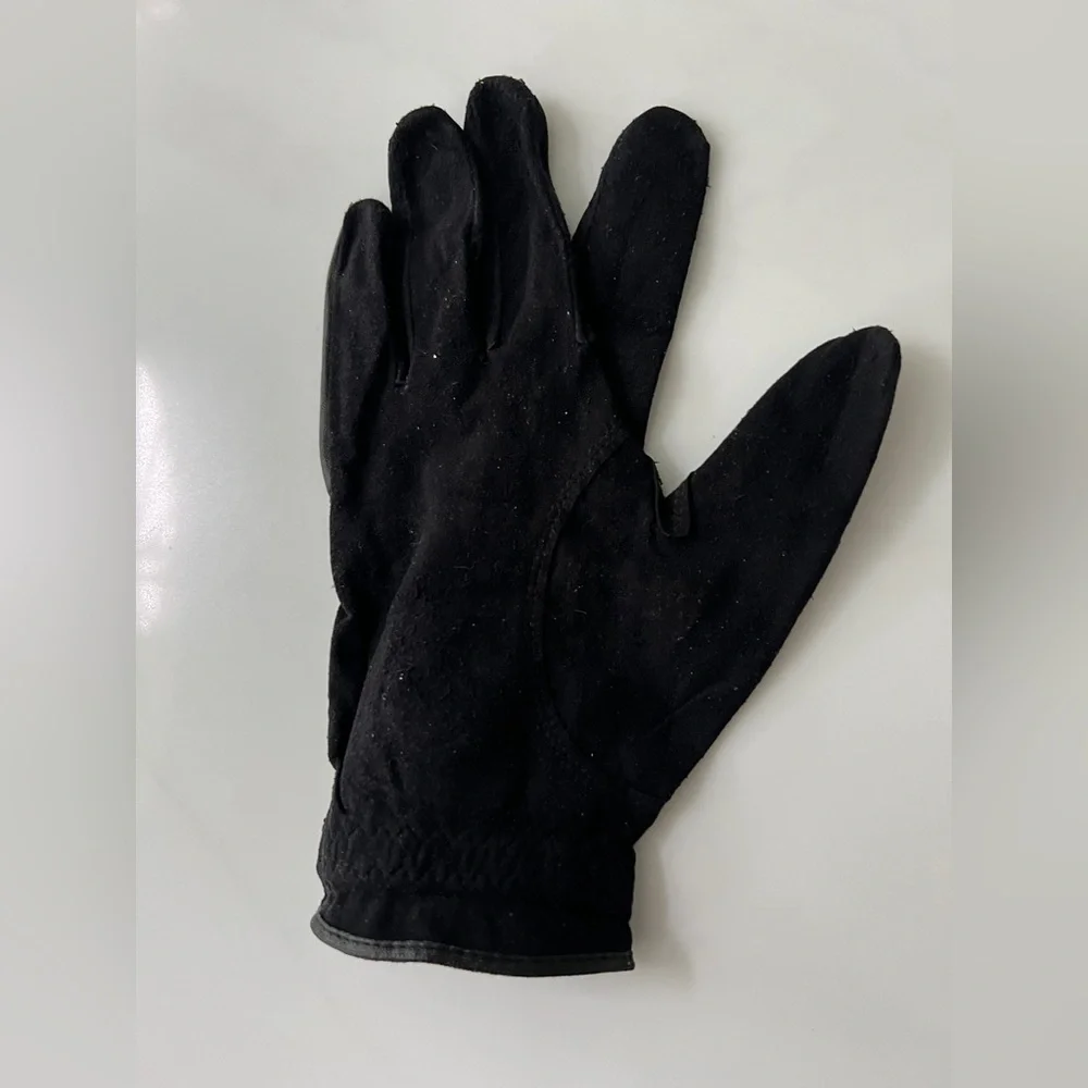 FootJoy Rain Grip Black Golf Gloves Cadet women's ML Right hand